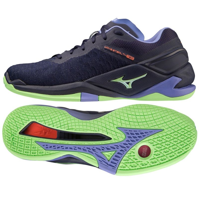 Scarpe da pallamano Mizuno Wave Stealth Neo M X1GA200011 blu blu