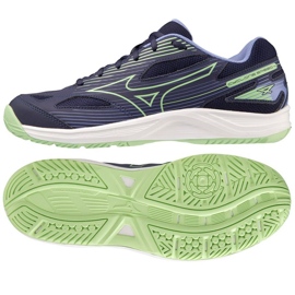 Scarpe da pallavolo Mizuno Cyclone Speed 4 M V1GA238011 blu blu