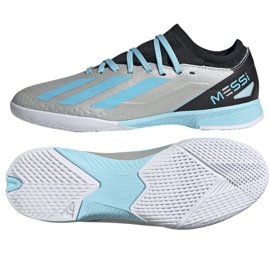 Scarpe da calcio Adidas X Crazyfast Messi.3 In Jr IE4075 d'argento