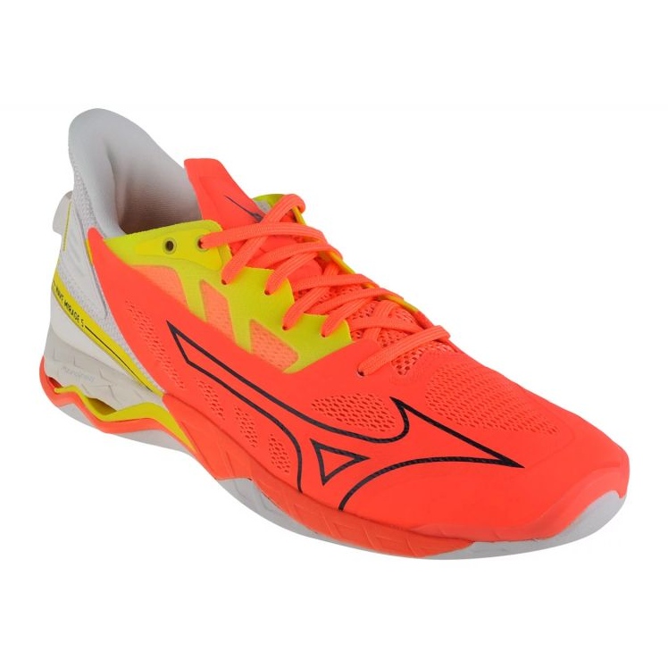 Scarpe da pallamano Mizuno Wave Mirage 5 M X1GA235002 arancia arance e rosse