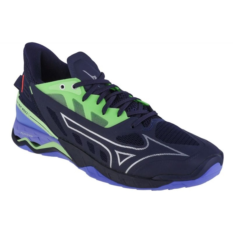 Scarpe da pallamano Mizuno Wave Mirage 5 M X1GA235011 blu navy blu