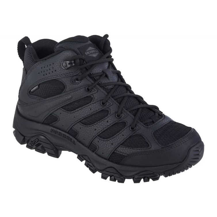 Stivali Merrell Moab 3 Tattici Wp Mid M J003911 nero