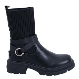 Shaffer Stivaletti elastici neri nero