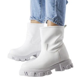 Scarpe da lavoro bianche slip-on di Wuori bianca