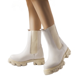 Stivali da lavoro slip-on beige Vallejo