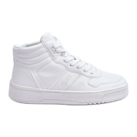 Scarpe sportive da uomo Memory Foam Big Star KK174134 101 bianche bianca
