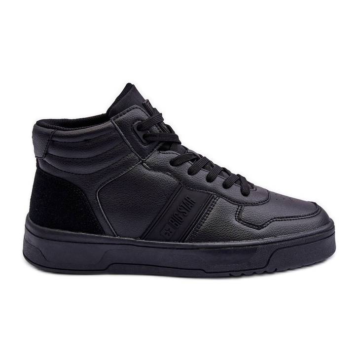 Scarpe sportive da uomo Memory Foam Big Star KK174135 906 nere nero