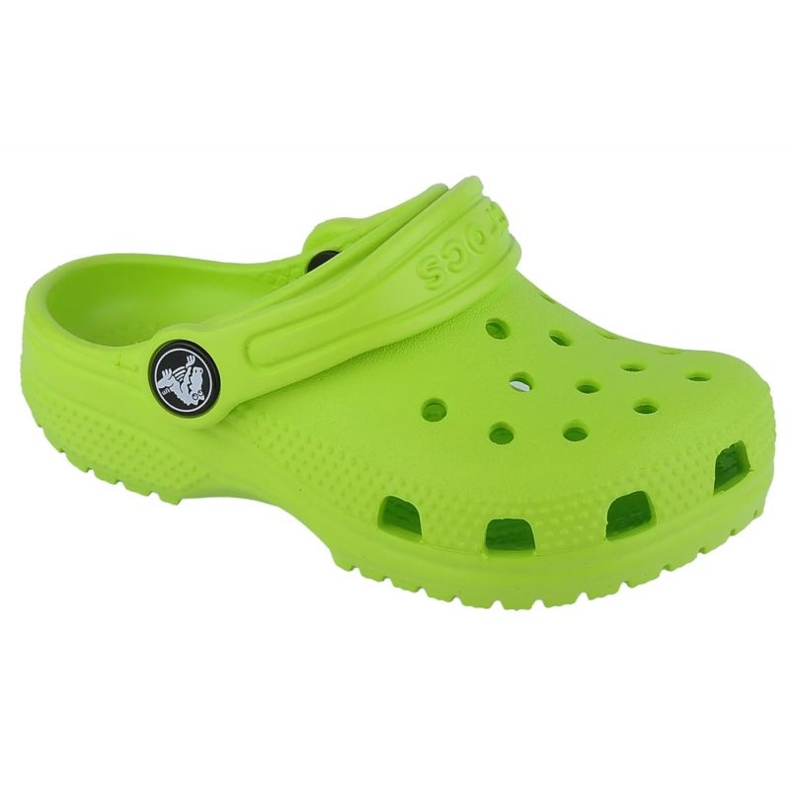 Pantofole Crocs Classic Clog Kids T Jr 206990-3UH verde