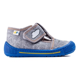 Pantofole da elicottero grigie di Shelovet grigio
