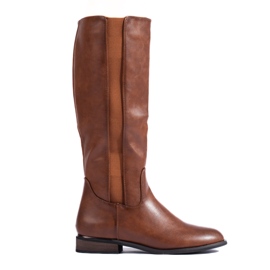 Stivali classici Shelovet da donna marroni marrone