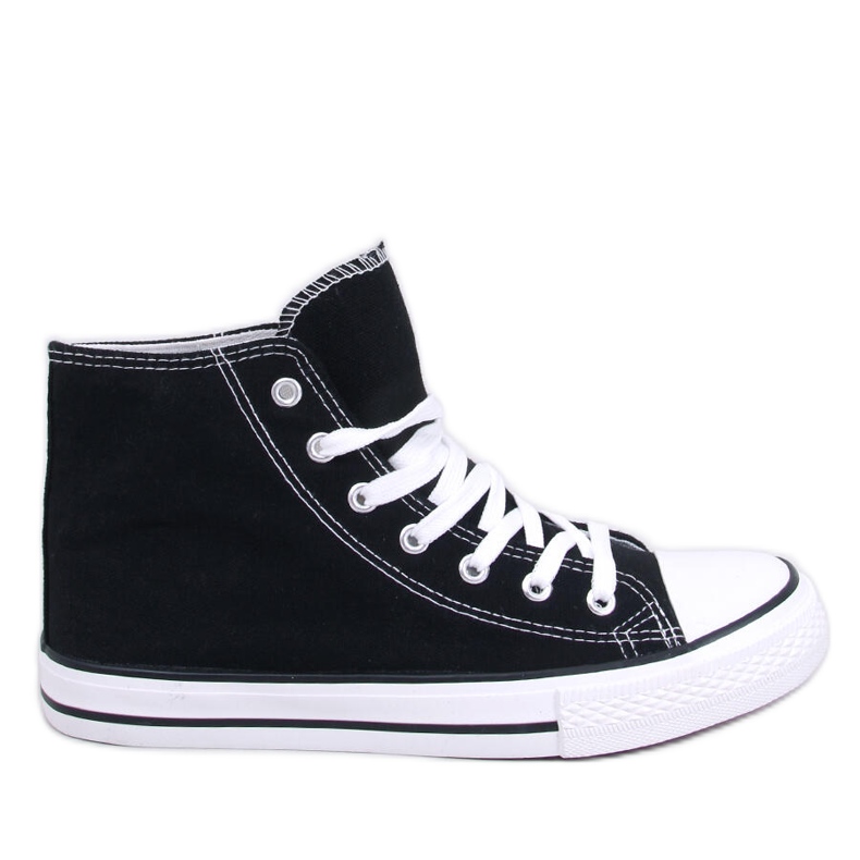 Jude Scarpe da ginnastica in tela nera nero