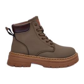 Stivali Trapper da donna verde caldo Corbin