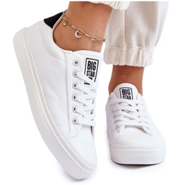 Sneakers Classiche Basse Big Star LL274091 Bianche bianco