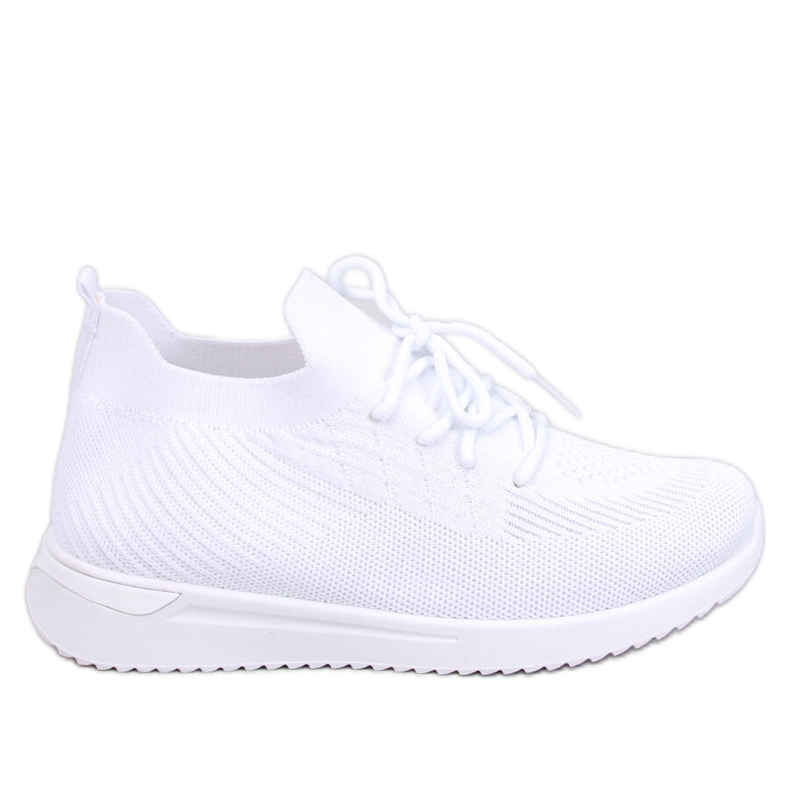 Scarpe sportive Bergman White calzino bianca