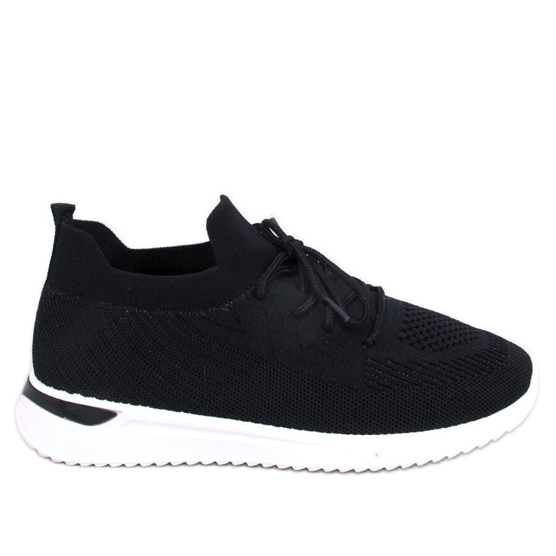 Bergman Scarpe sportive a calzino nere nero