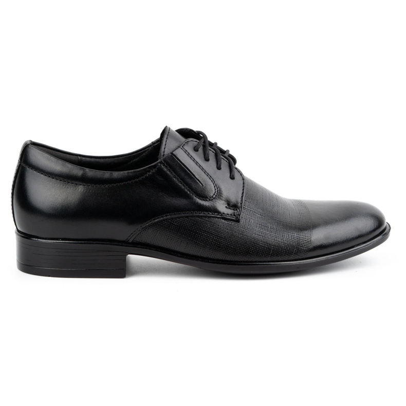 Kampol Scarpe formali da uomo in pelle 358KAM nere nero