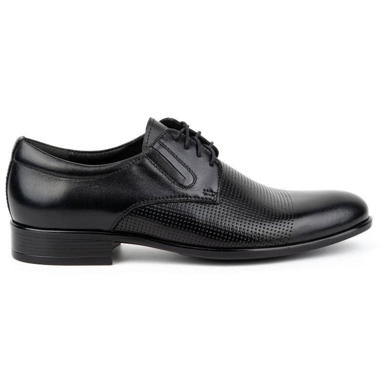 Kampol Scarpe formali da uomo in pelle 324KAM nere nero