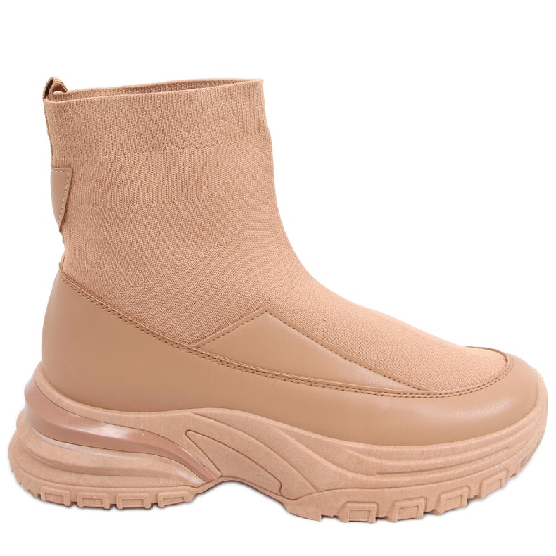 Goko Camel calzini calzini marrone