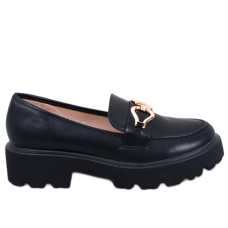 Mocassini con fibbia di Zandra Black nero