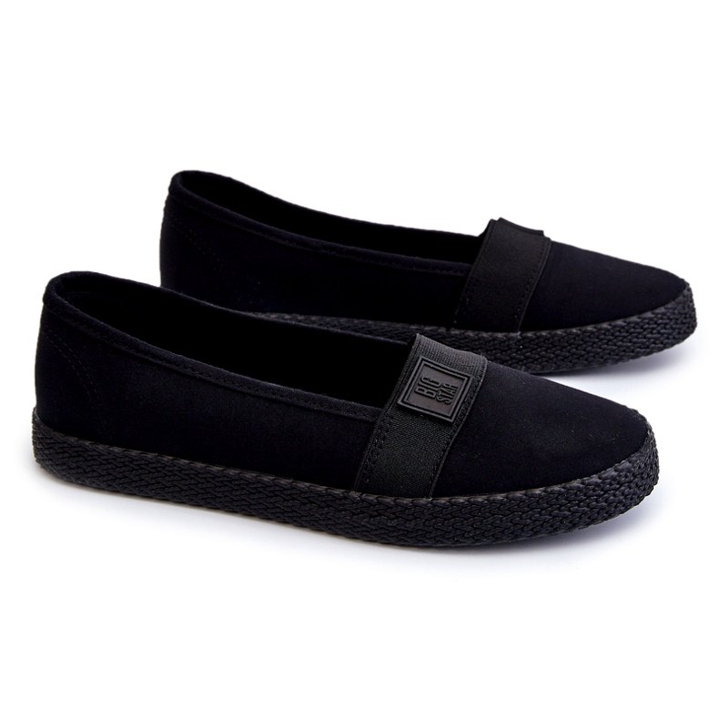 Sneakers Slip-On Big Star da donna LL274200 Nere nero