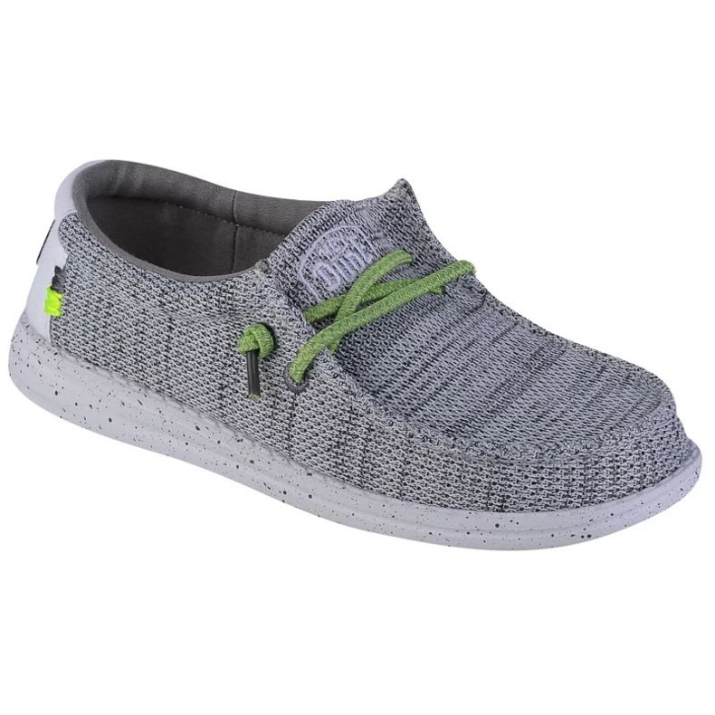 Scarpe Hey Dude Wally Youth Sox Jr 40049-1KA grigio