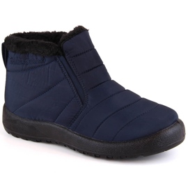 News Doposci slip-on da donna impermeabili con elastici blu navy Novità 3193