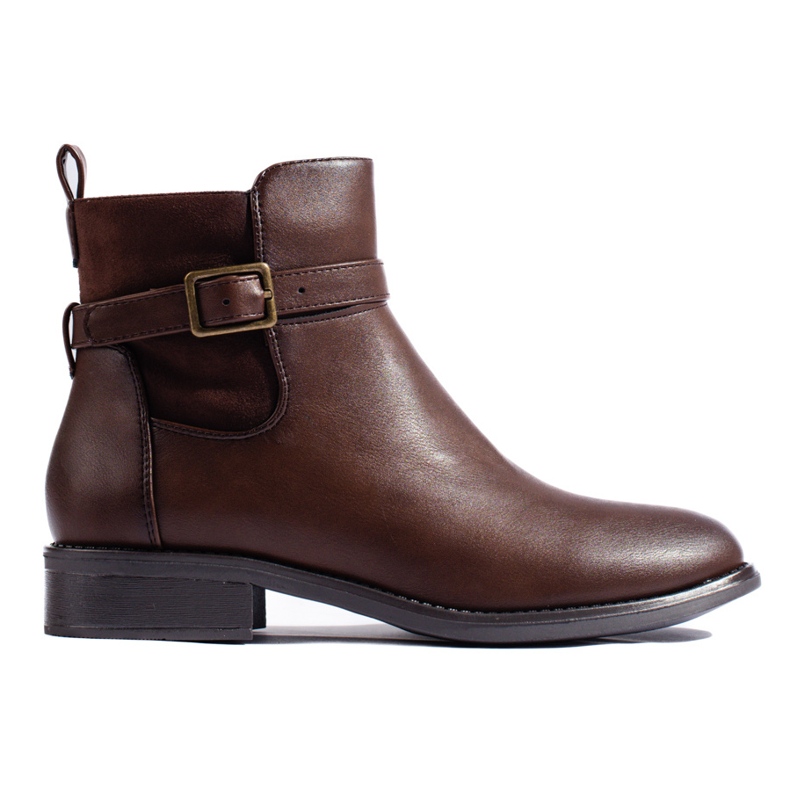 Classici stivali da donna Shelovet marroni marrone