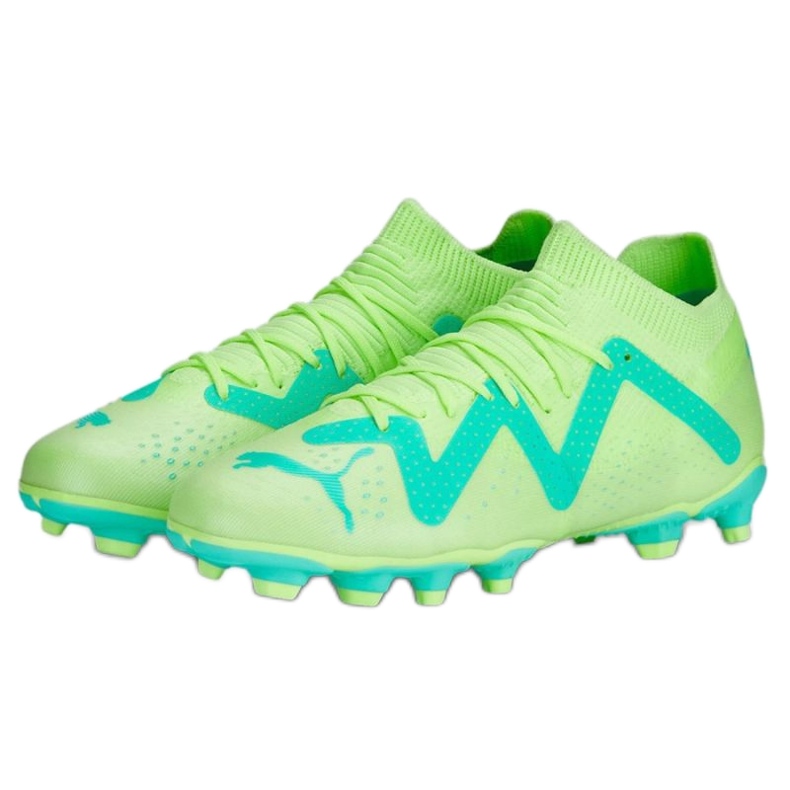 Scarpe da calcio Puma Future Match FG/AG Jr 107195 03 verde verde