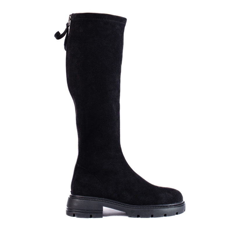 Stivali Shelovet in camoscio nero