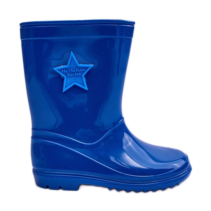 PG3 Stivali Wellington in gomma da bambino Blu Malvi
