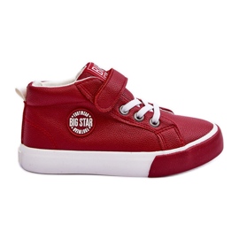 Sneakers in pelle da bambino Big Star EE374004 Rosse rosso