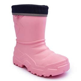BEFADO S.A. Stivali Wellington isolati per bambini Befado 162Y307 Rosa