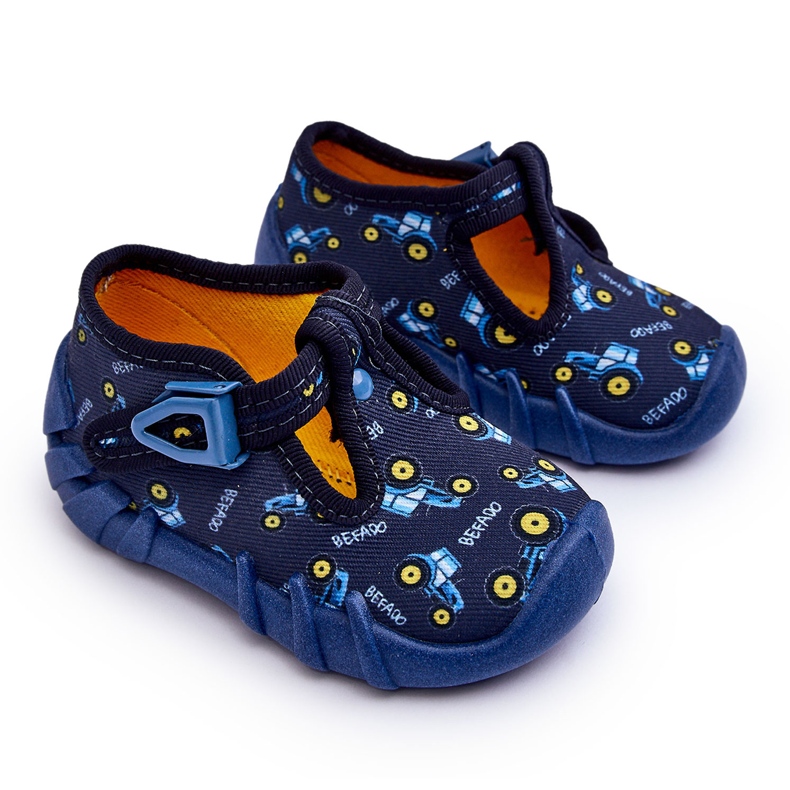 BEFADO S.A. Scarpe pantofole da ragazzo Befado 110P477 Blu navy
