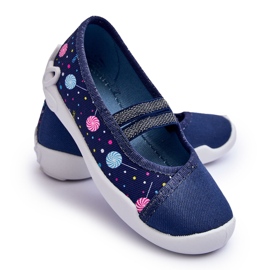 BEFADO S.A. Pantofole ballerine Befado 116X316 Blu navy