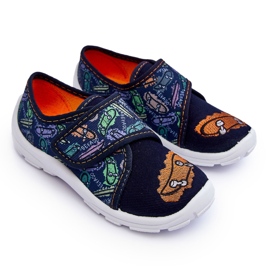 BEFADO S.A. Pantofole da bambino Befado 974X503 Blu navy