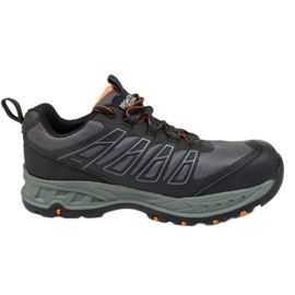 Scarpe da lavoro per la salute e la sicurezza maschile regatta pro kata s1p trk125 nero e grigio