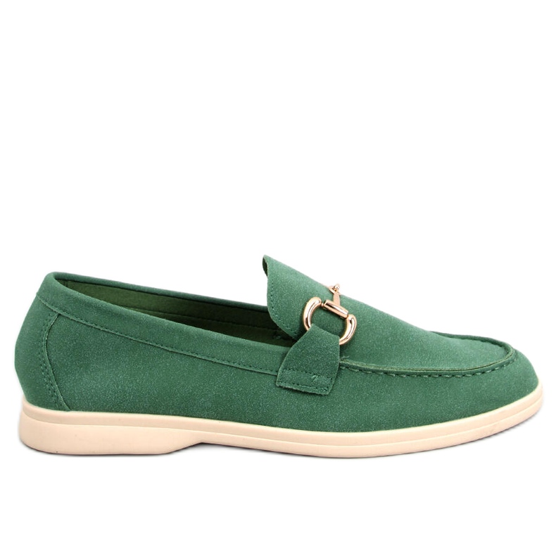 Mocassini da donna Milva Green verde