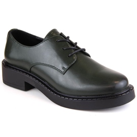Scarpe stringate da donna verdi Sergio Leone BT194 verde