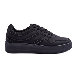 PE1 Scarpe Sportive Da Donna Su Piattaforma Pudina Nere nero
