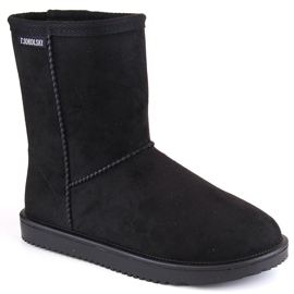 Doposci slip-on Eskimo da donna in pelle scamosciata, neri T.Sokolski EMU2241 nero