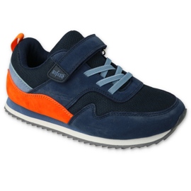 Scarpe per bambini Befado con velcro, blu navy