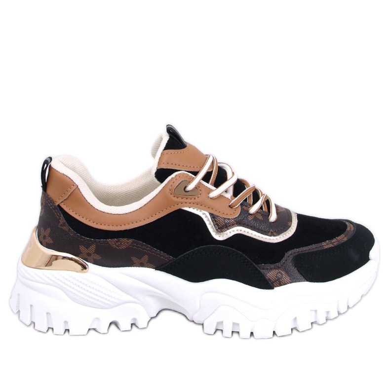 Nesbit Sneakers nere con zeppa nero