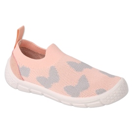 Scarpe per bambini Befado rosa e grigio 102X002