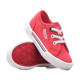 Scarpe da ginnastica Big Star Jr JJ374167 rosso