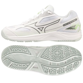 Scarpe da pallavolo Mizuno Cyclone Speed ​​4 W V1GC238035 bianco bianco