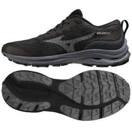 Scarpe da corsa Mizuno Wave Rider Gtx M J1GC227901 nero
