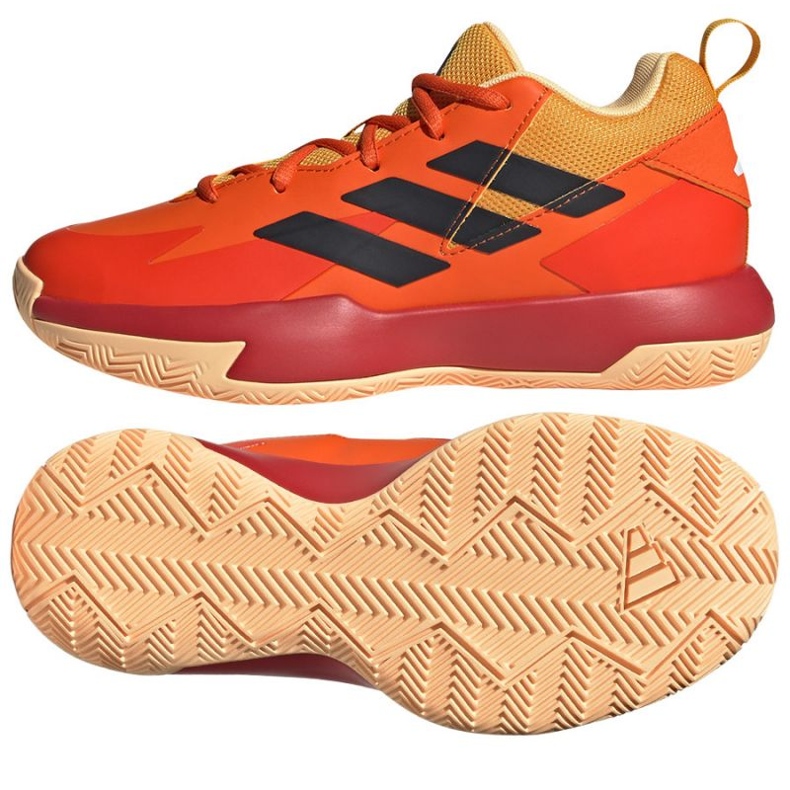 Scarpe da basket Adidas Cross Em Up Select Jr IE9274 arancia