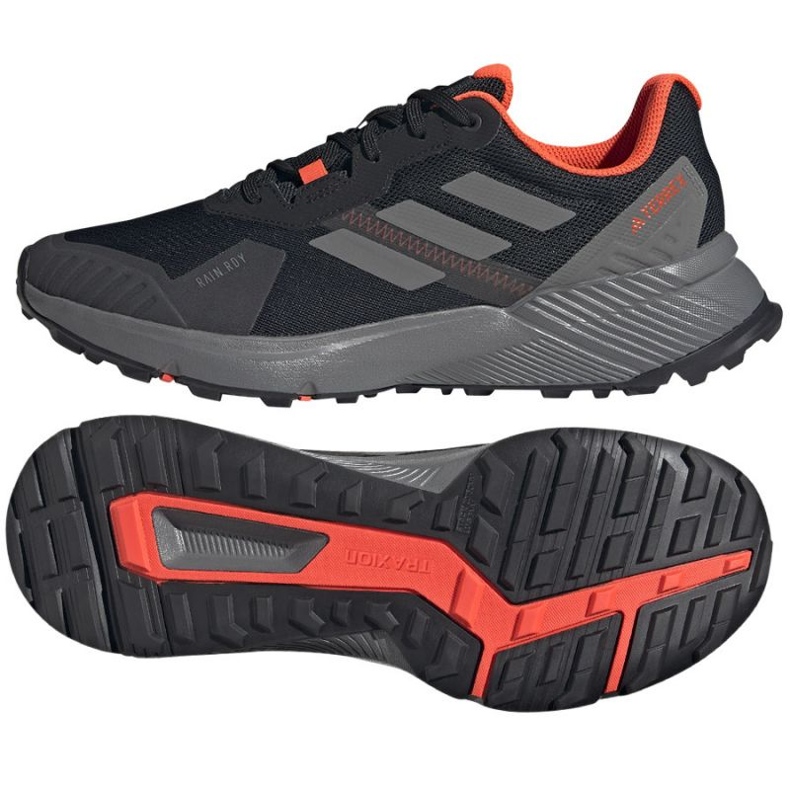 Scarpe da corsa Adidas Terrex Soulstride Rain.Rdy M IF5016 nero