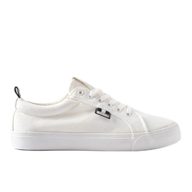 Scarpe da ginnastica da uomo bianche Fremont bianco