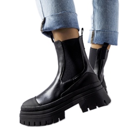 Stivaletti slip-on Wexford neri massicci nero